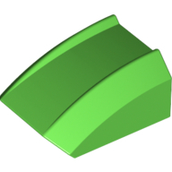 Lego auto kapota 2x2, světle zelená (6117748)